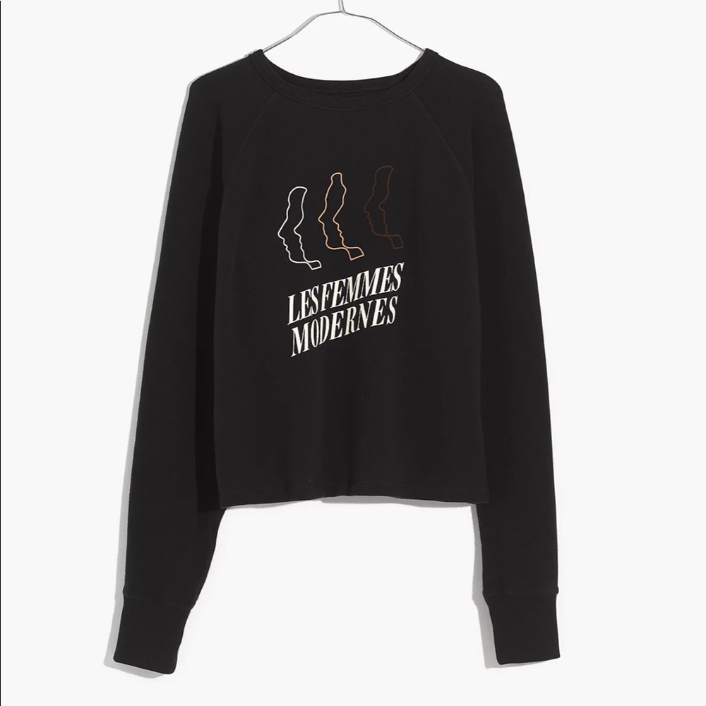 Madewell Les Femme Modernes sweatshirt, XS